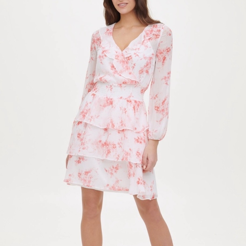 Tommy Hilfiger Pink Floral Dress
